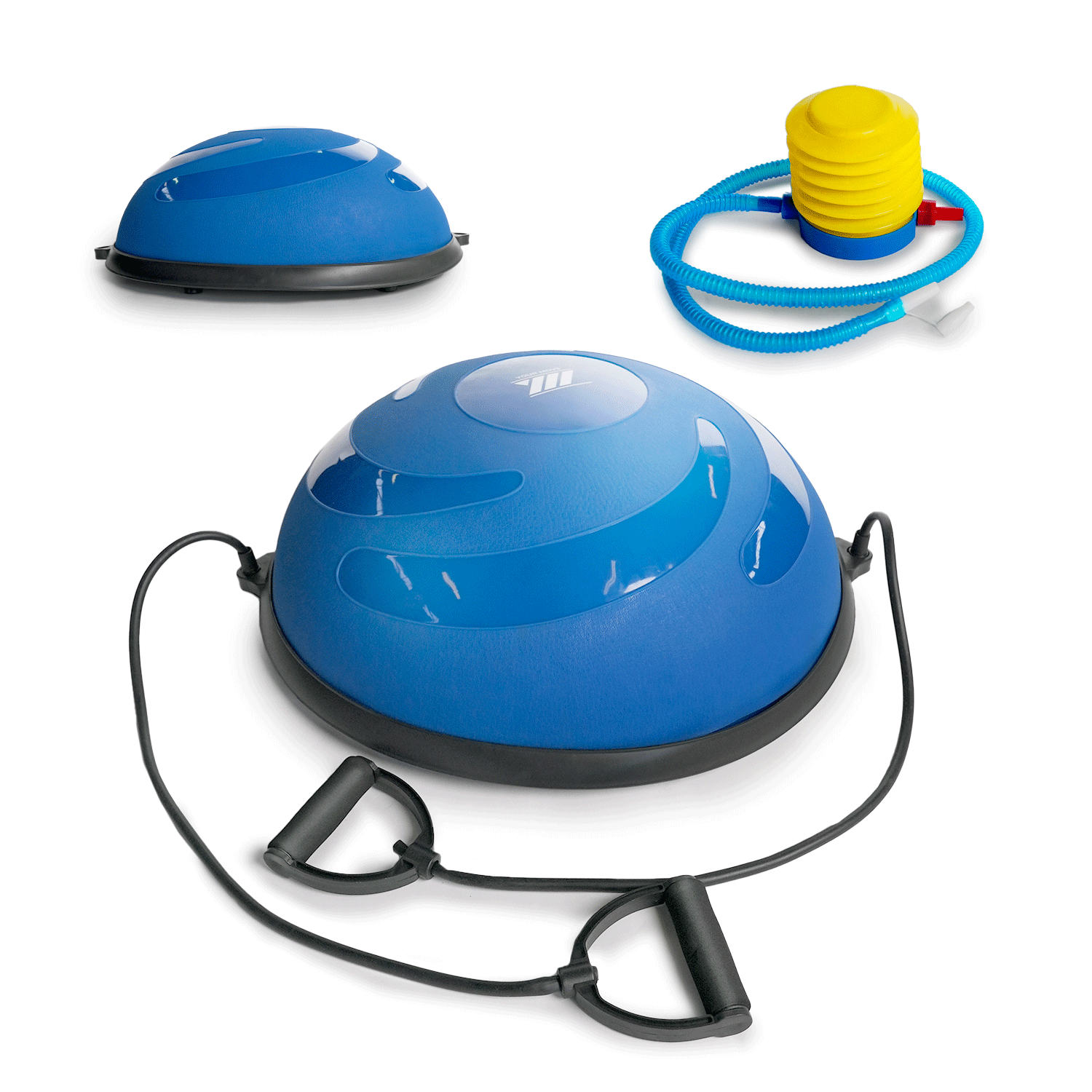 Semisfere Equilibrio Navaris - 2 Pedane Riccio Per Yoga, Fitness E Riabilitazione, Altezza 8cm - Foto 3