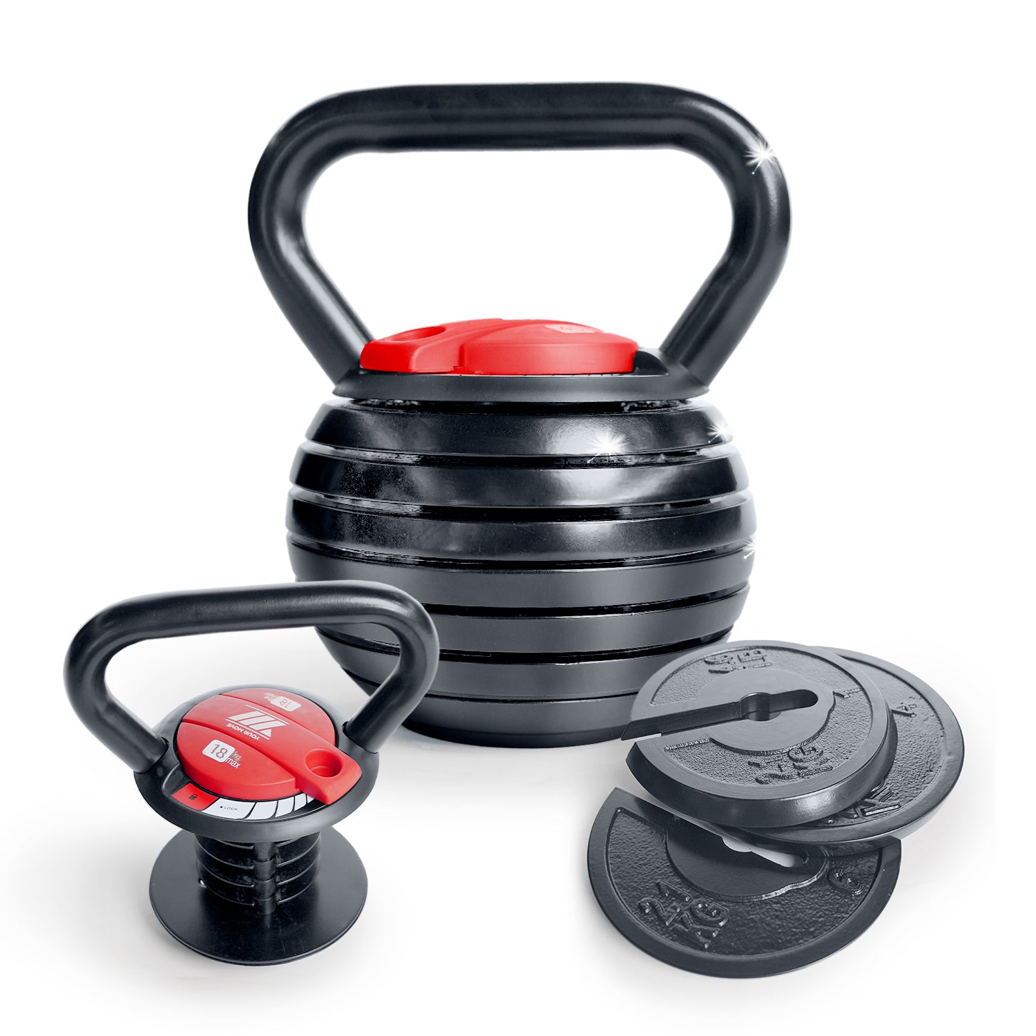 Kettlebell regolabile fino a 18 kg YourMove