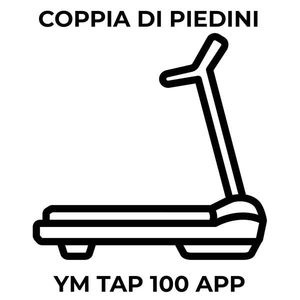 Coppia di piedini YM TAP 100 APP