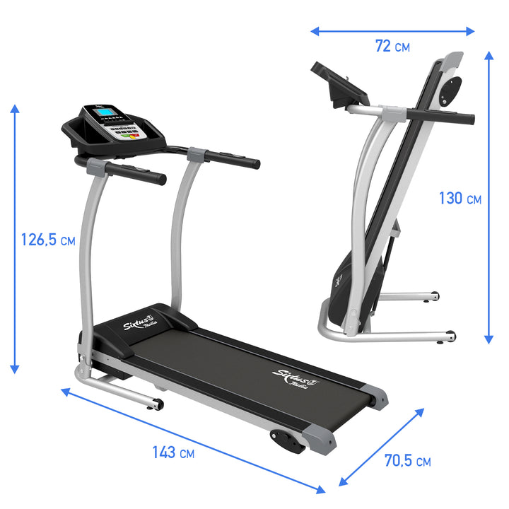 Tapis roulant Sixtus SIX-1200 | Dimensioni