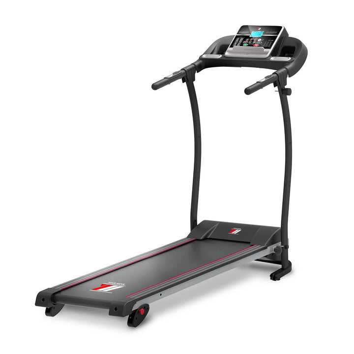 Tapis Roulant Elettrico Pieghevole 3.0 HP – Velocità 1-12 Km/h, Nastro 40x100 Cm, Montante Estensibile, APP Bluetooth E Telecomando