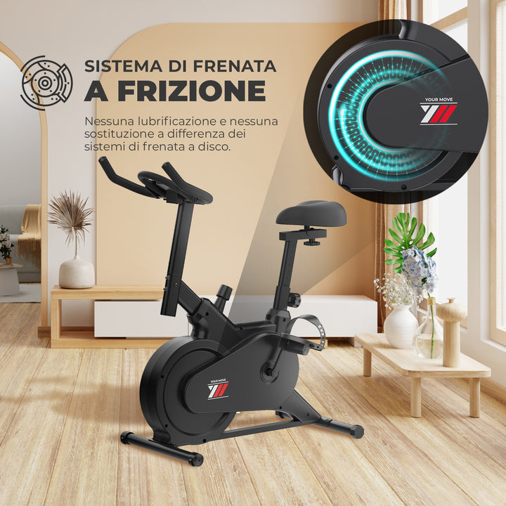 Spinn Bike 1500 | Sistema di frenata a frizione
