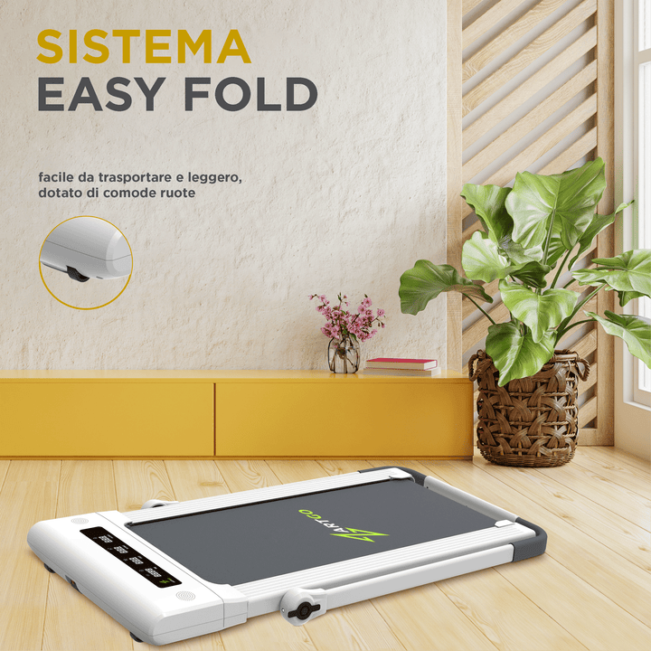 Tapis roulant ArtGo Giotto 2in1 10 km/h con sistema easy fold