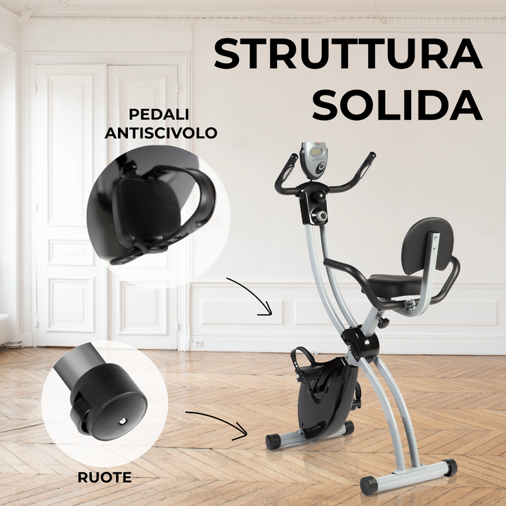 Cyclette pieghevole da casa Bike TOP | Struttura solida