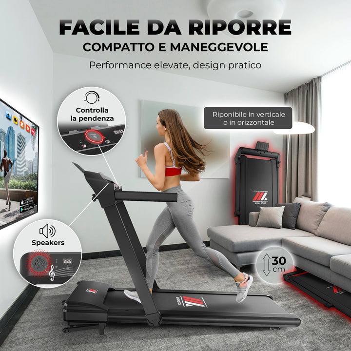 Facile da riporre, compatto e maneggevole