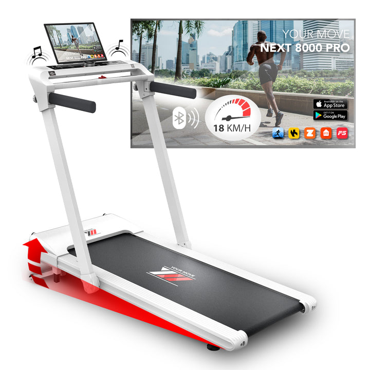Tapis Roulant NEXT 8000 Inclinazione Automatica XXL 18 km/h