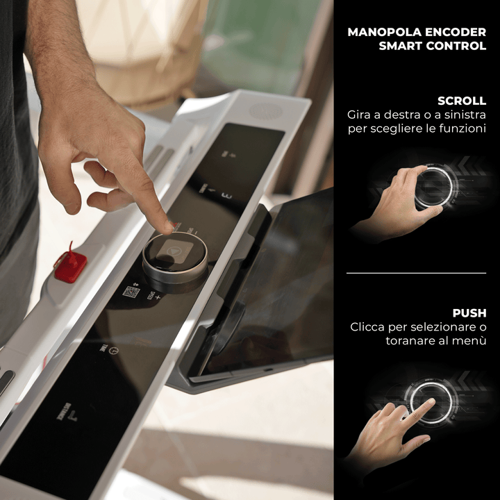 ym next 800 con manopola encoder per smart control