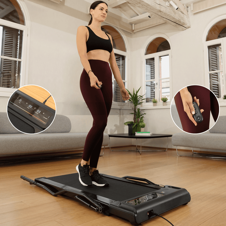 Your Move Nordic Walking | Tapis Roulant Elettrico 3 in 1 | Un solo prodotto, tre allenamenti | Display e controllo tramite telecomando nella modalità walking pad