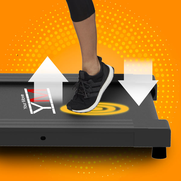 Tapis Roulant TAP 100 DIM 10 km/h Pieghevole Salvaspazio Display Rotativo