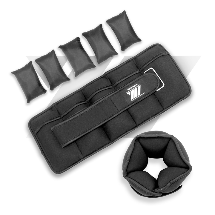 Cavigliere Con Pesi Regolabili DH-FitLife Set 2 - 2x2,5kg O 2x4,5kg, Per Allenamento Gambe E Braccia - Foto 11