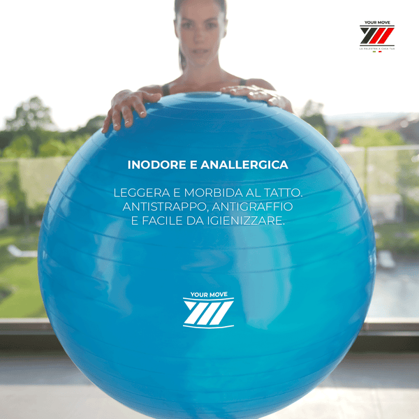 Ballon de fitness diamètre 75 cm