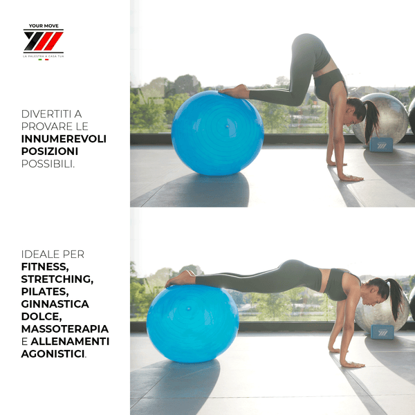 Palla da fitness diametro 65 cm