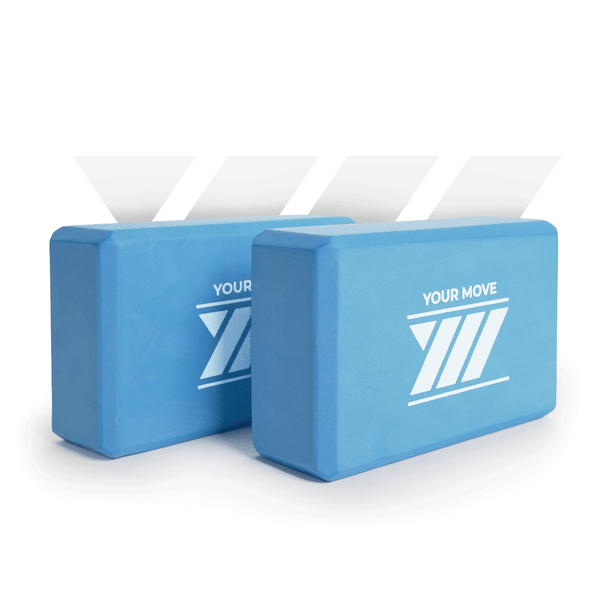 Blocco per yoga 2pz. blu