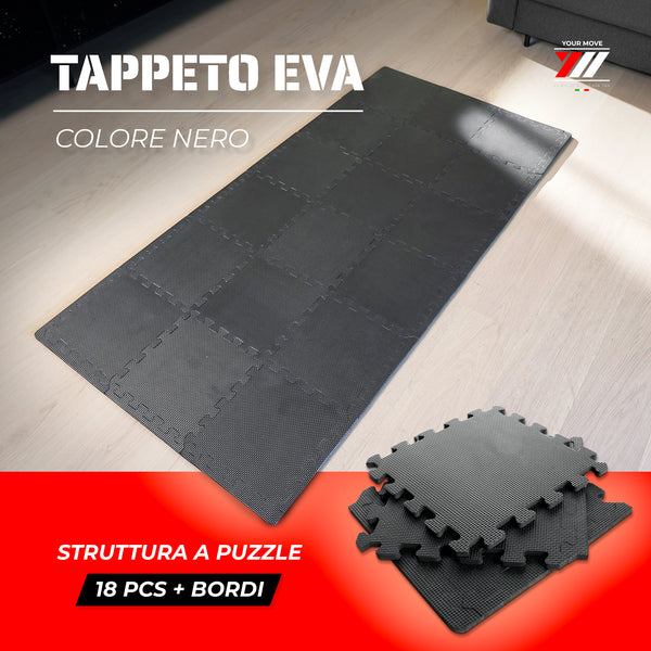 Tappeto protettivo EVA Mat nero