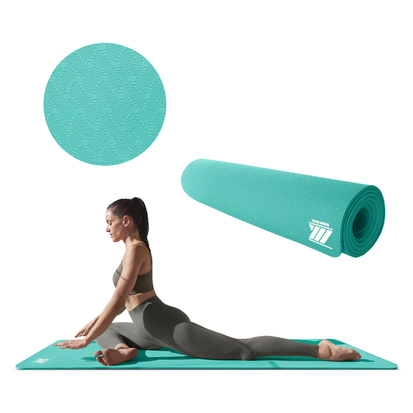 Tappetino per yoga TPE blu