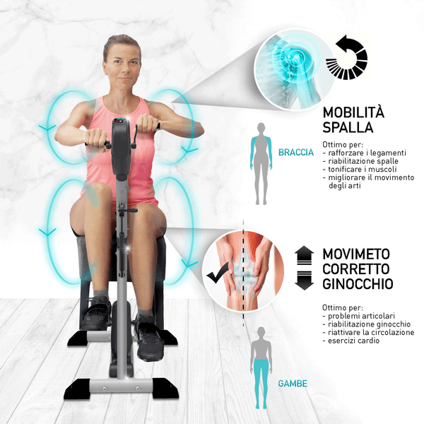 Cyclette Ped Dual servoassistita