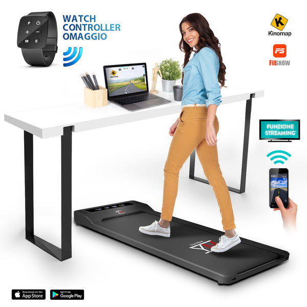 Tapis Roulant WALKING PAD Smart Control Super Slim APP Bluetooth Altoparlanti integrati 6 km/h